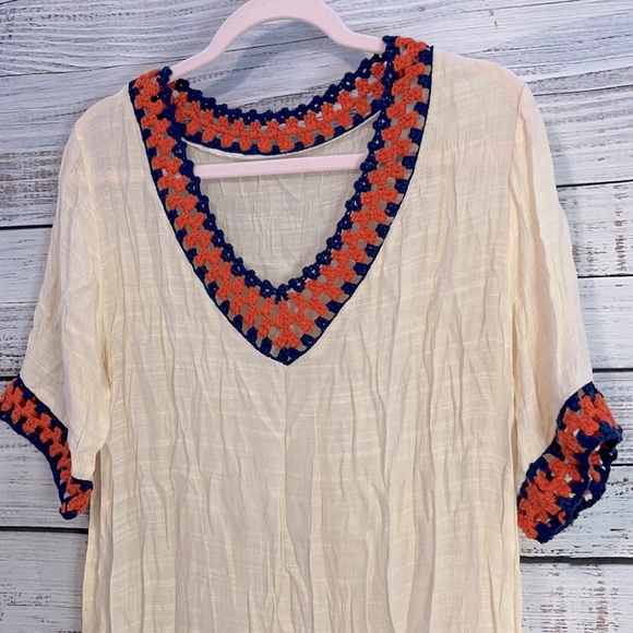 💥 Beige Swimsuit Coverup | Size Medium - Picture 2 of 6